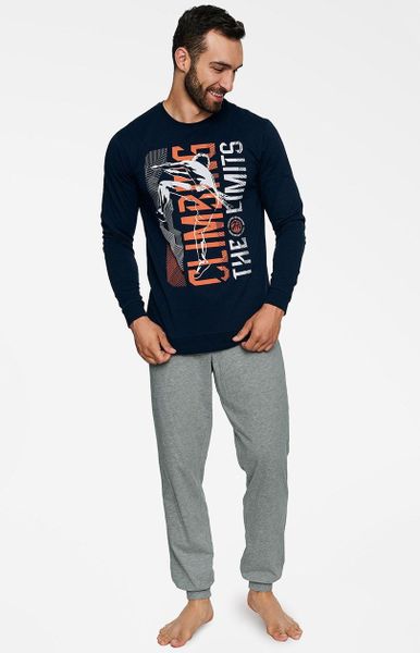 HENDERSON BLOCK piżama męska długa klasyczna XL zdjęcie 1