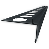 Emaga Profil aluminiowy balkonowy prosty PRIAMY 2,5m grafit RAL7016