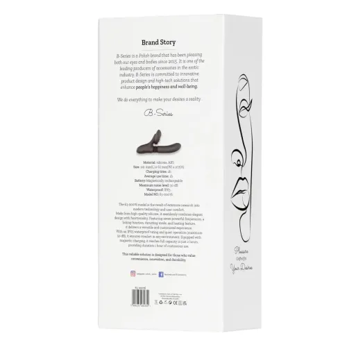 Silicone Vibrator 7 Powerful Modes - Licking, Thrusting and Heating, Black na Arena.pl