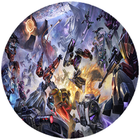 Opłatek na tort Transformers