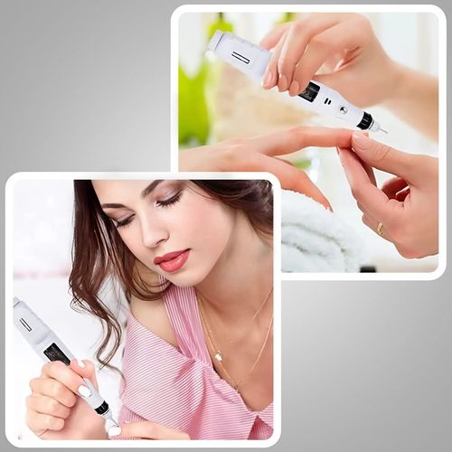 FREZARKA DO PAZNOKCI MANICURE PEDICURE DO USUWANIA HYBRYD ŻELU + FREZY na Arena.pl