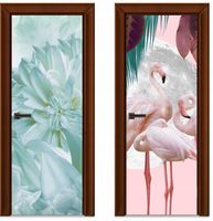 Naklejka samoprzylepna Okleina na Drzwi Szafę 3D