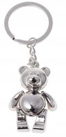 Breloczek Misiek Srebrny Błyszczący Metalowy Tous Ozdoba Sweet Beauty Bear