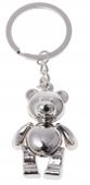 Breloczek Misiek Srebrny Błyszczący Metalowy Tous Ozdoba Sweet Beauty Bear