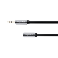 Kabel Jack 3,5mm wtyk-gniazdo 1m Kruger&Matz