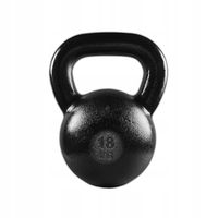 Kettlebelle Cast Fitness 18 kg czarny