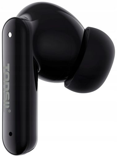 CZARNE SŁUCHAWKI Bezprzewodowe Dokanałowe TONSIL T50 BT Bluetooth IPX5 V5.3 na Arena.pl
