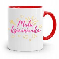 Kubek Czerwony Dzień Dziecka Mała Księżniczka Z Nadrukiem Ze Zdjęciem