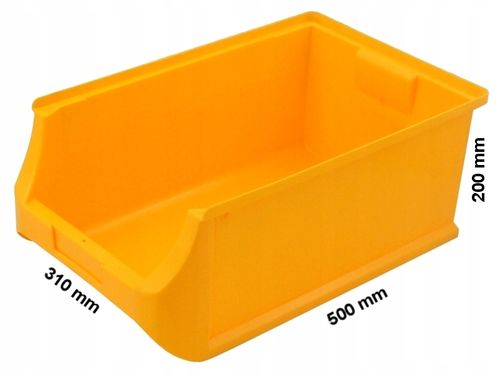 Pojemnik magazynowy - ProfiPlus 5 | Żółty na Arena.pl