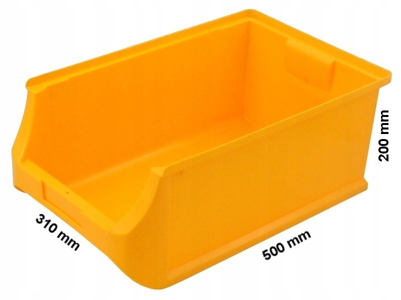 Pojemnik magazynowy - ProfiPlus 5 | Żółty zdjęcie 2