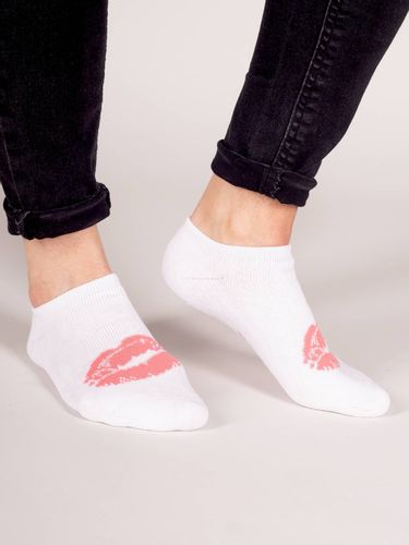 Skarpety stopki dziewczęce frotte z silikonem na pięcie 6PAK 31-34 na Arena.pl