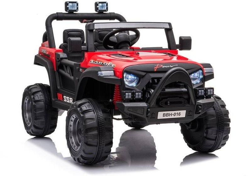 Auto na Akumulator BBH-016 Czerwony zdjęcie 1