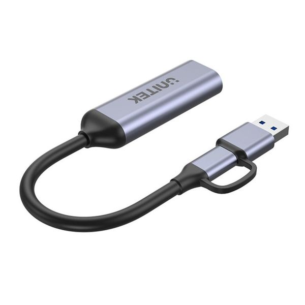 Unitek Grabber video USB-C/A, 4K HDMI 1.4b zdjęcie 4