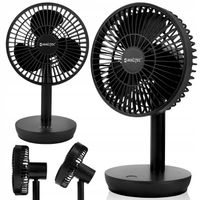 WENTYLATOR BIURKOWY BEZPRZEWODOWY WIATRAK STOJĄCY BATERIA 4000MAH USB