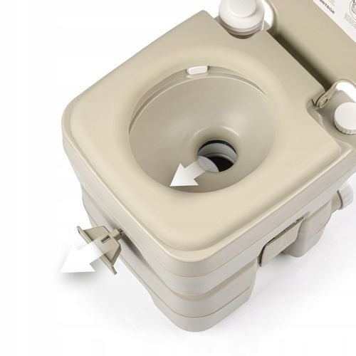 TOALETA PRZENOŚNA TURYSTYCZNA CAMPINGOWA METEOR WC 20l lekka kompaktowa na Arena.pl