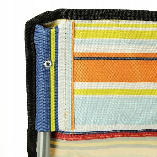 Krzesełko turystyczne SKŁADANE pokrowiec siedzisko z oparciem do 120kg NILS na Arena.pl