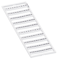 Wago mata oznacznikowa WMB biały z nadrukiem 1...50 *2 793-5566 1szt