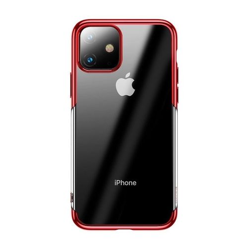 Przezroczyste etui Baseus Shining Case do iPhone 11 6,1 (czerwone) na Arena.pl