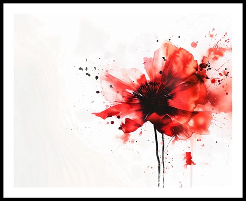Plakat 76x60,5cm Płynna Akwarela na Arena.pl
