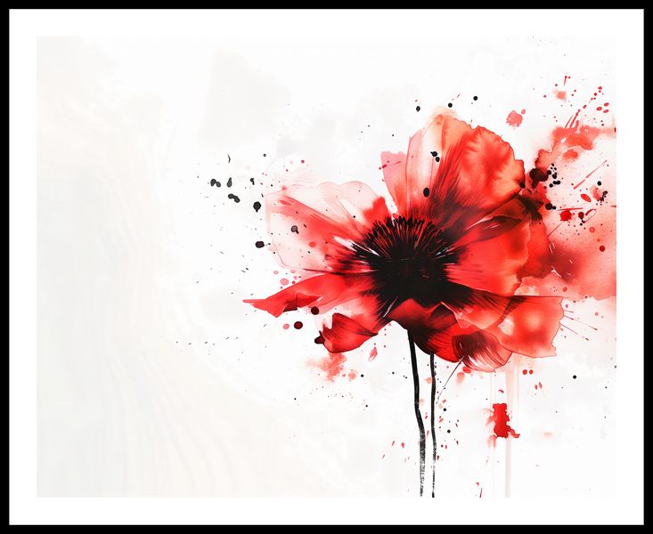 Plakat 76x60,5cm Płynna Akwarela zdjęcie 3