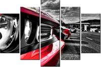 100CM 150CM OBRAZ 5 ELEM DODGE CHALLENGER ZACH DISCHNER ŚCIENNY