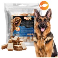 Smaczki przysmaki dla psa kanapkowe kąski z łososiem 500g UNIQ PETS