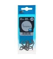 Hak śrubowy 2,5x20mm chromowany 12 szt fra