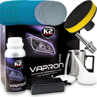 K2 Vapron Czajniczek Do Regeneracji Lamp Polerowania +Papier Ścierny Krążki
