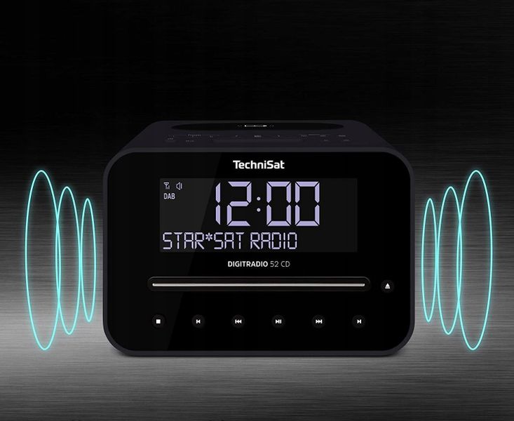 Radiobudzik TECHNISAT Digitradio 52 CD DAB+ FM zdjęcie 8
