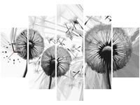 105CM 150CM ZEGAR 5 ELEM DMUCHAWCE SZAROŚCIACH DRUK OBRAZ