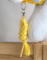 uwiąz dla hobby horse ze sznurka - żółty