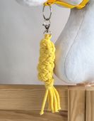 uwiąz dla hobby horse ze sznurka - żółty