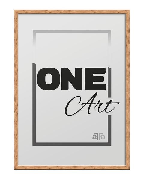 Ramka na zdjęcia duża Hekla 60x80 MDF naturalny 1szt. zdjęcie 1