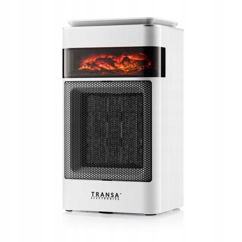 Termowentylator Grzejnik ceramiczny FARELKA Efekt Płomienia Panel LCD na Arena.pl