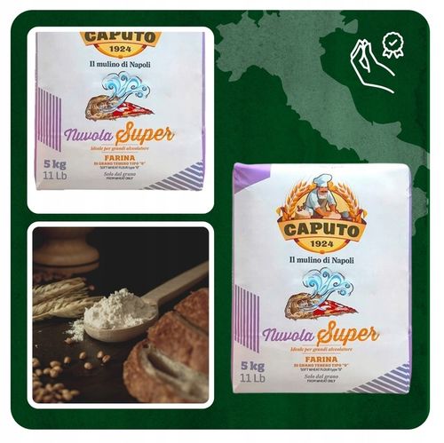 Caputo Nuvola Super włoska mąka napowietrzona do pizzy 5 kg na Arena.pl