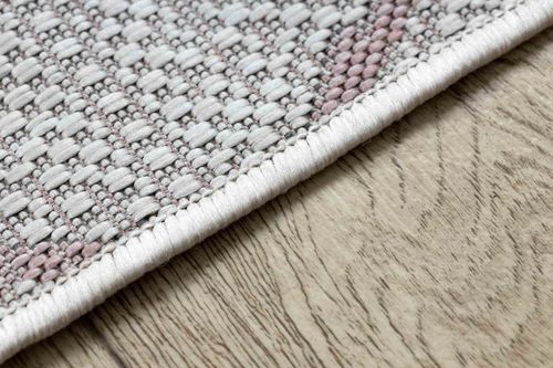 RUG/LU/VINEA/GRID/CREAM+POWDERPINK/120x170 na Arena.pl