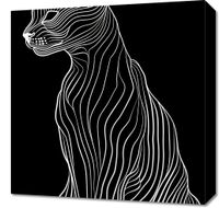 Obraz 50x50cm Minimalny Kontur