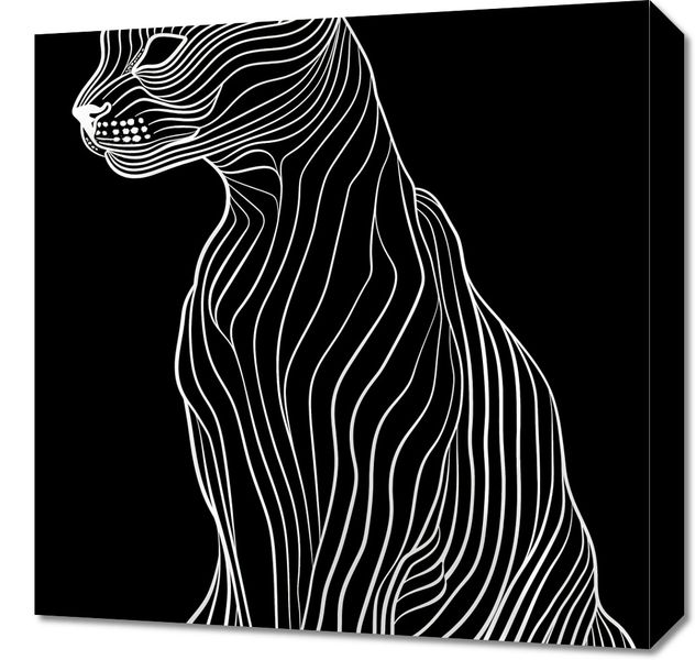 Obraz 50x50cm Minimalny Kontur zdjęcie 1