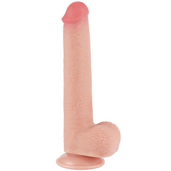 9'' Sliding Skin Dual Layer Dong Flesh zdjęcie 2