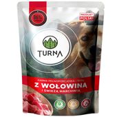 mokra karma dla psa wołowina turna 500g zdrowe serce psów naturalny skład