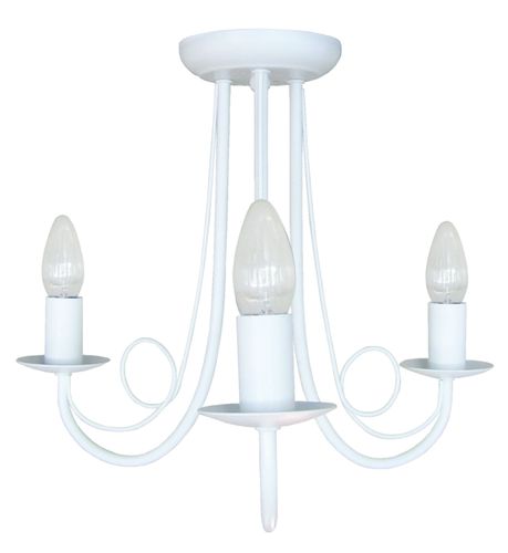 PerĹ‚a 3 Lampa wisząca biała na Arena.pl