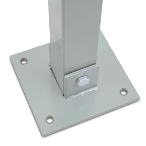 17721 Blokada parkingowa słupek 65cm pojedyncza składana 2 sztuki zes na Arena.pl