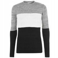 LEE COOPER klasyczny sweter męski w paski XXL 2XL