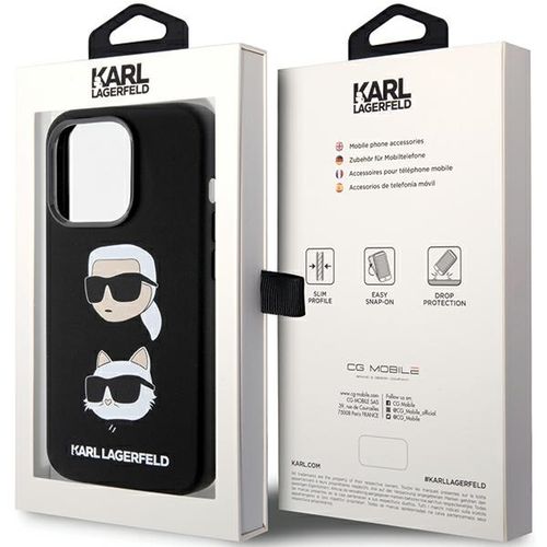 Etui Karl Lagerfeld do iPhone 15 Pro, Czarny na Arena.pl