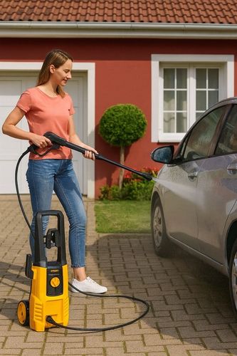 Samossąca myjka ciśnieniowa Riwall REPW 130M 230 barEW aluminiowa na Arena.pl