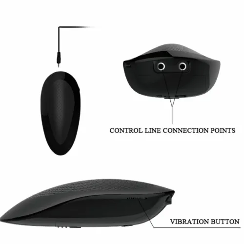 baile oliver - model z funkcją wibracji i przyssawką, beżowy na Arena.pl