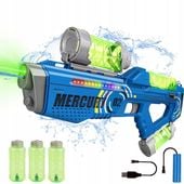 Pistolet na wodę elektryczny żółty z dużym zbiornikiem 250 ml