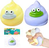 Piłka Antystresowa Squishy Poo Monster Zestaw 2 szt. Fioletowo-Żółta