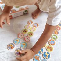 DLA DZIECI ZWIERZĄTKA GRA PAMIĘCIOWA