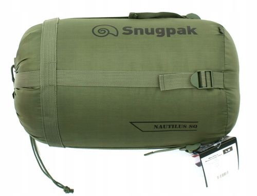 SNUGPAK ŚPIWÓR NAUTILUS BASECAMP LEKKI 80 cm x 220 cm -2°C Prawy Olive na Arena.pl